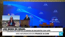 Informe desde Jerusalén: Biden habla en la televisión israelí sobre el acuerdo nuclear