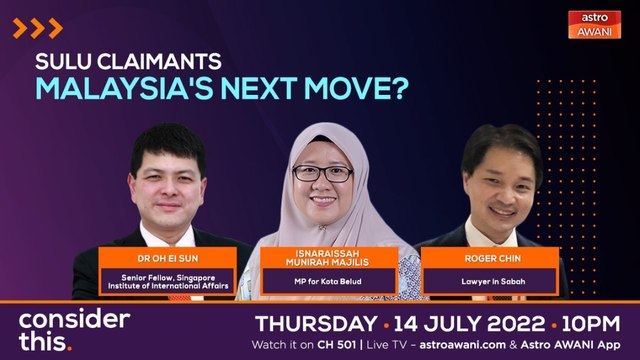 Consider This: Sulu Claimants (Part 1) Malaysia’s Next Move Crucial