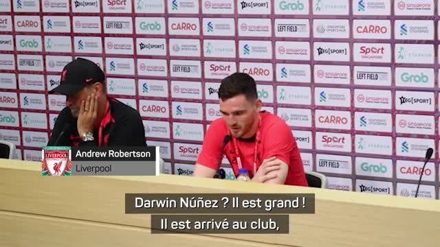 Transferts - Robertson sur Darwin Núñez : On a déjà échangé quelques sourires