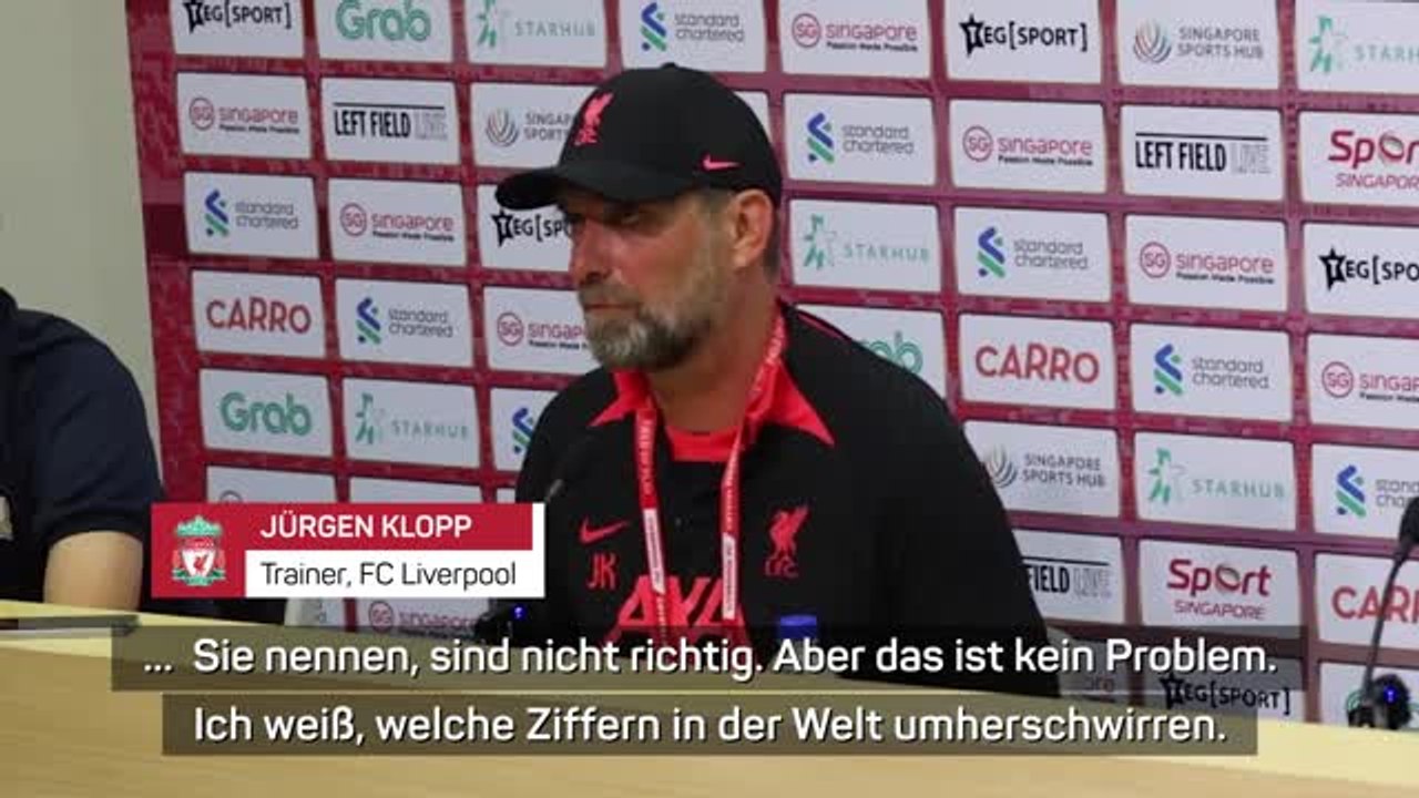 100-Mio-Transfers? Klopp: “Habe Schlimmeres gesagt”