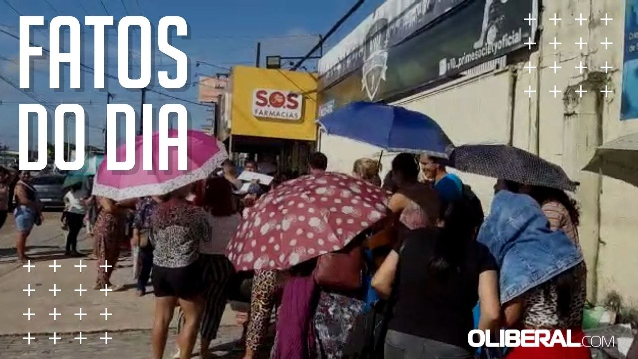 Paraenses fazem fila para atualizar informações do CadÚnico