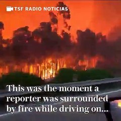 A reporter working for TSF Radio Noticias in Portugal