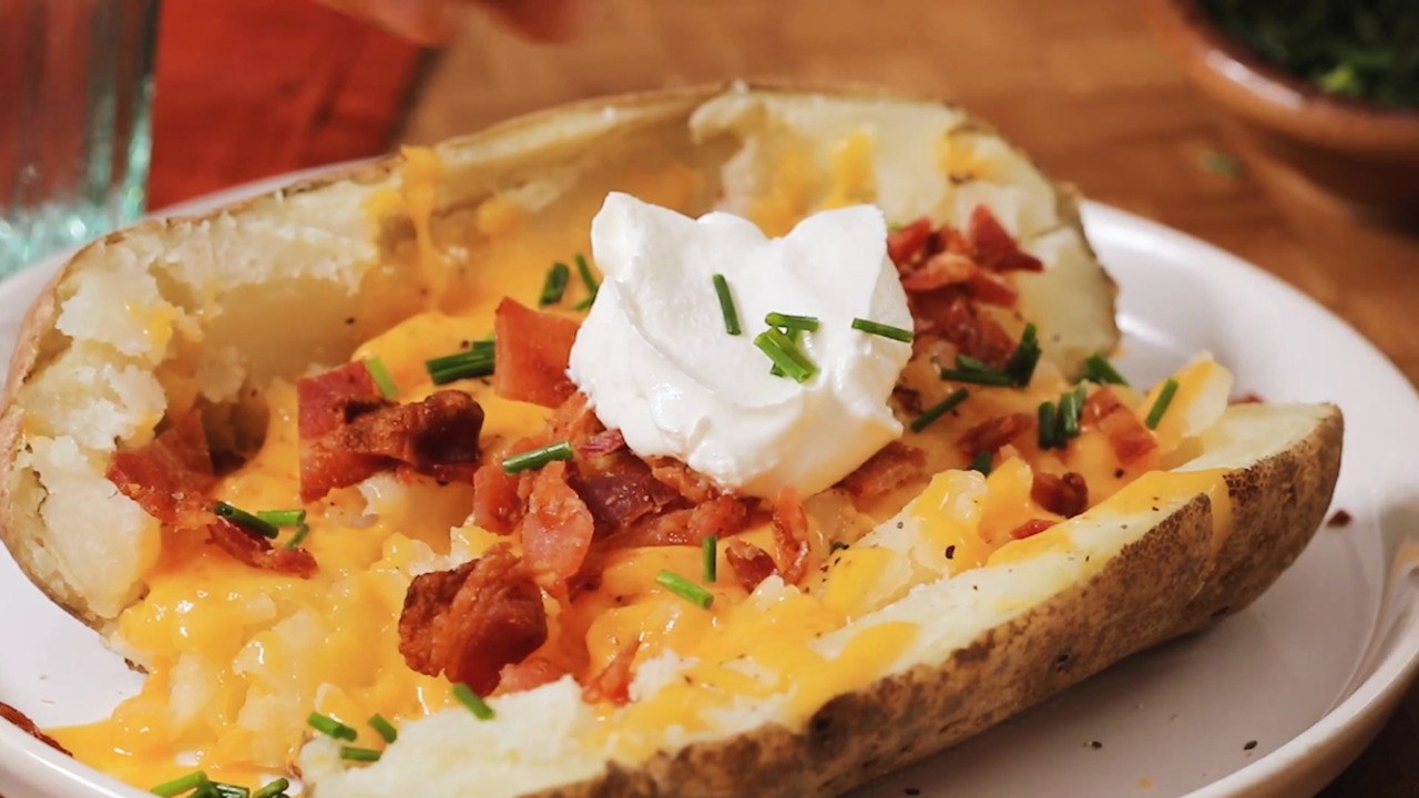 Microwave Baked Potato Recipe