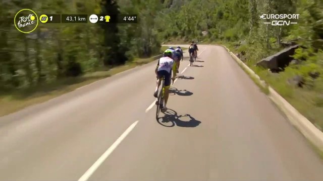 Col de la Croix de Fer Descent | Stage 12 Tour de France 2022