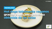 Hot dogs totalmente veganos gracias a una micoproteína obtenida de las setas