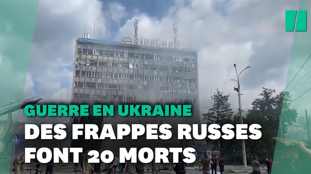 Guerre en Ukraine: nouvelles frappes russes mortelles, Zelensky condamne un acte terroriste