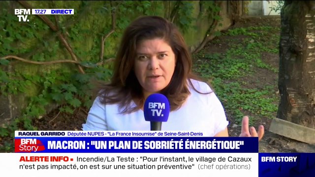 Raquel Garrido (Nupes): La sobriété énergétique doit être décidée par les Français, pas subie