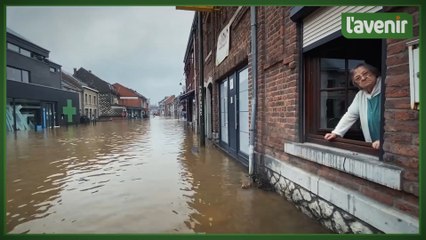 800 maisons ont été touchées par la montée historique des eaux de l’Ourthe