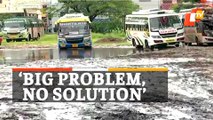 Cuttack Badambadi Bus Terminal Turns Into Mud Pit