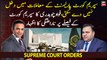 Fawad Chaudhry expressed displeasure over the decision of the Supreme Court