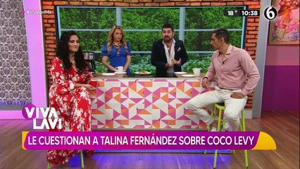 Talina Fernández explota contra la prensa; no hablará sobre Coco Levy
