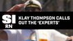 Klay Thompson Calls Out Media ‘Experts’ for Doubting the Warrior’s Chances, Steph Curry Reacts
