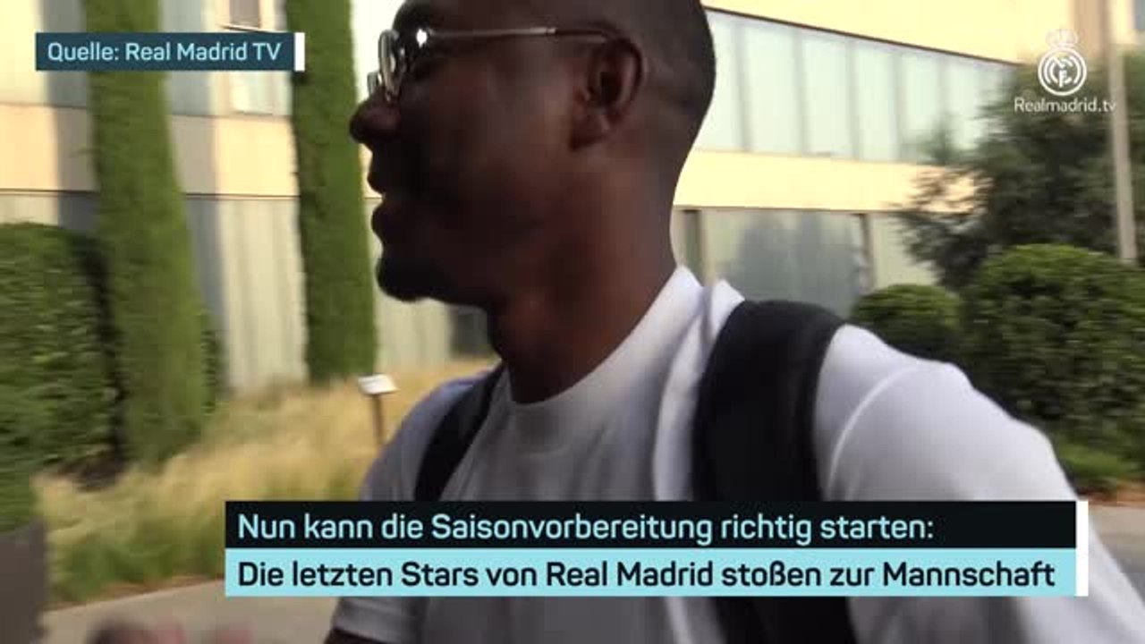Rüdiger, alaba & co. stoßen zu den königlichen