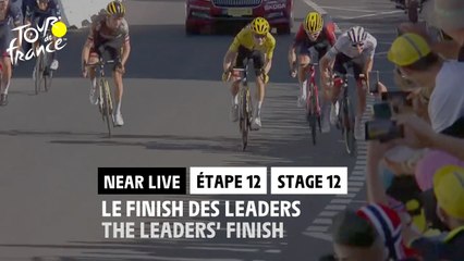 Le finish des leaders / The Leaders' finish - Étape 12 / Stage 12 - #TDF2022