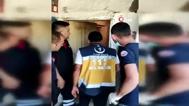 Bir süredir haber alınamayan yaşlı kadını itfaiye ekipleri kurtardı
