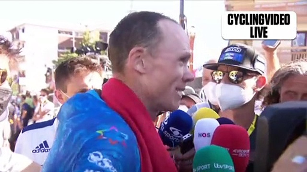Chris Froome Gave It Everything On Alpe d'Huez