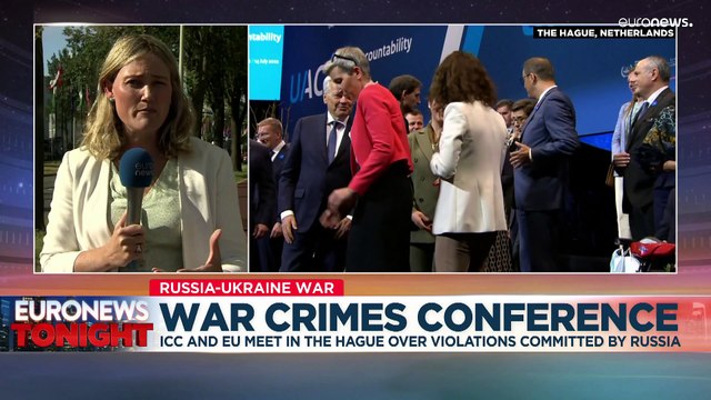 Ukraine's Zelenskyy calls for special war crimes tribunal at The Hague on Russian invasion