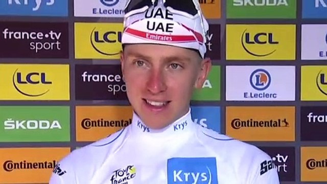 Tour de France 2022 - Tadej Pogacar : I was not strong enough to let go Jonas Vingegaard