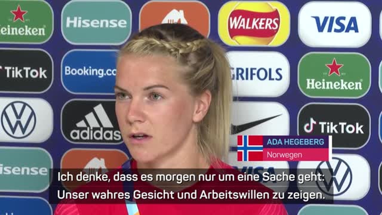 Hegerberg: müssen gegen Österreich “haltung zeigen”