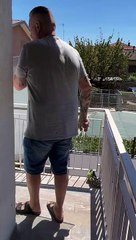 Carefully Carrying Glass