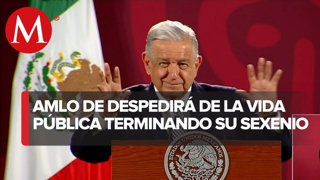 Me jubilo a finales de septiembre, no vuelvo a la actividad pública ni política : AMLO