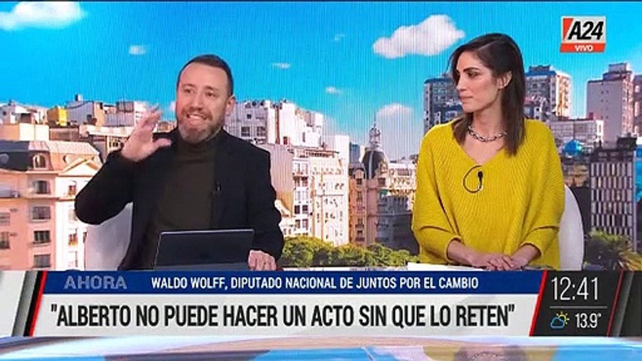 ¡Qué justito! Waldo Wolff, en A24: habló del precio de las cafeteras, pero nada de la amenaza de Vila (Parte 2)