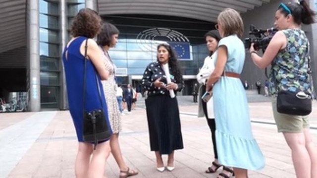 Familiares Villa de Pitanxo buscan en Bruselas apoyo para investigar naufragio