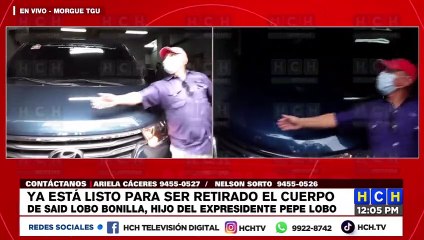 Retiran de la morgue restos de Said Sosa, hijo del expresidente “Pepe” Lobo