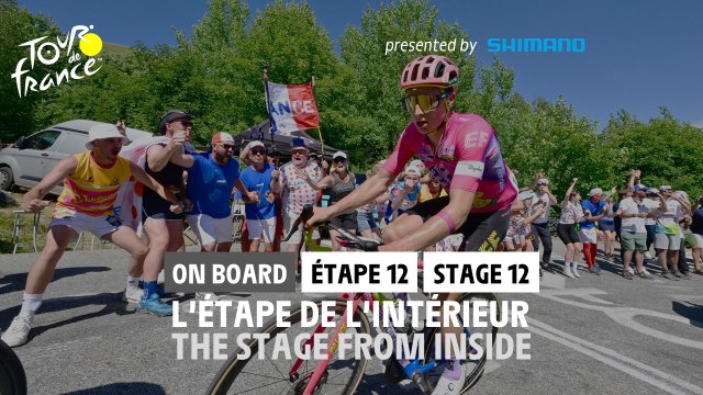 Onboard Camera / Caméra Embarquée - Étape 12 / Stage 12 - #TDF2022
