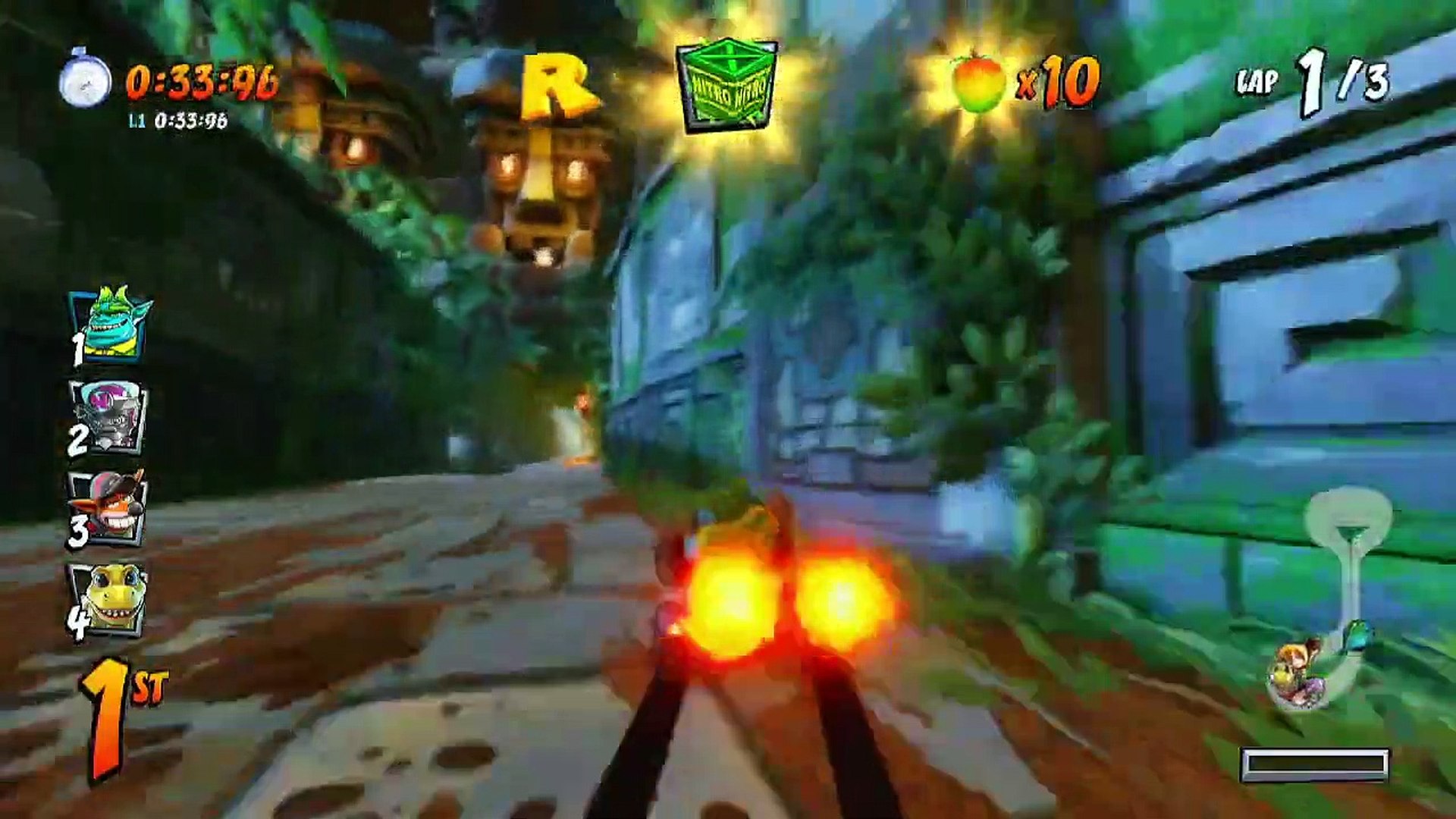 ⁣Tiger Temple CTR Challenge Letter Locations - Crash Team Racing Nitro-Fueled