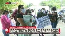 Madres protestan contra el precio del subsidio y piden una billetera móvil