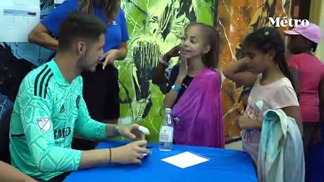 Le CF Montréal de passage dans des camps de jour à Montréal-nord