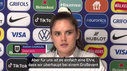 Zadrazil: “Ziel ist, ins Viertelfinale zu kommen”