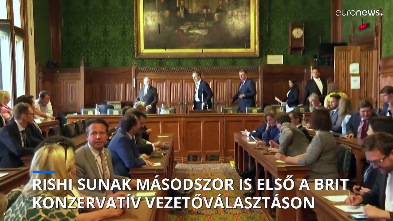 Rishi Sunak kapta ismét a legtöbb szavazatot a brit Konzervatív Párt vezetőválasztásán