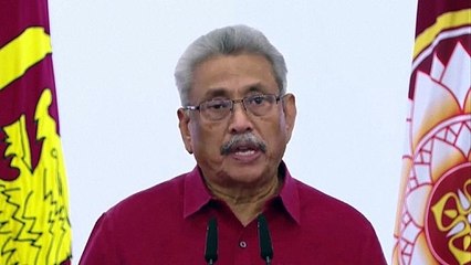 Presidente do Sri Lanka renuncia em e-mail ao Parlamento