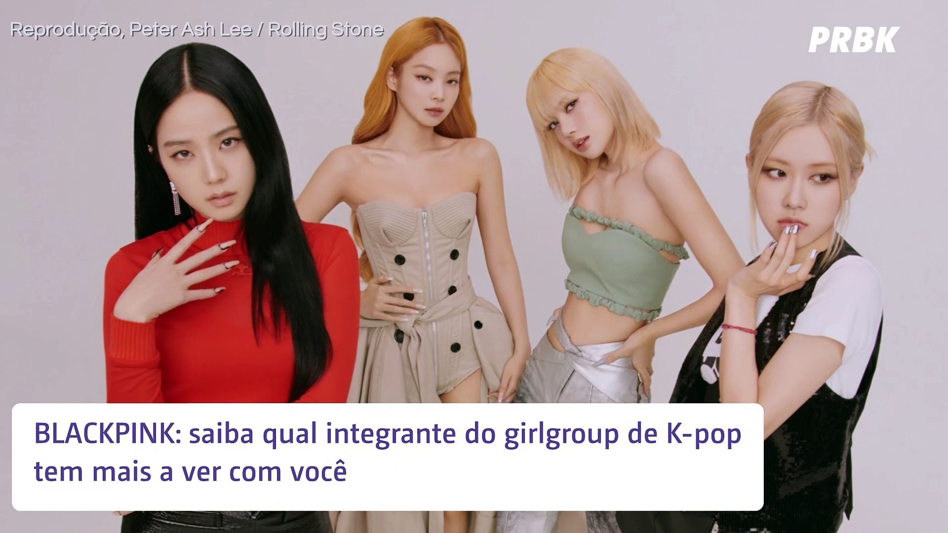 BLACKPINK Quiz: Lisa, Jennie, Jisoo ou Rosé, qual integrante você seria? -  Purebreak