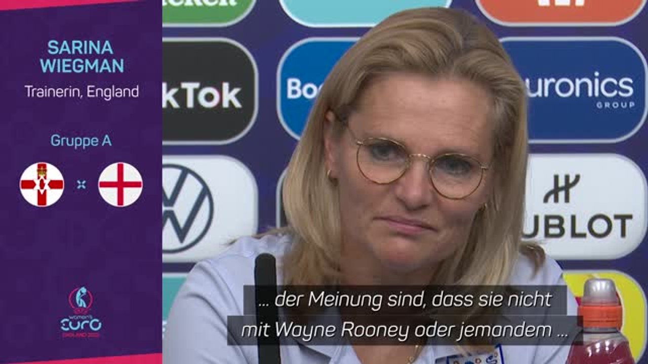 Wiegman: White hat sich Rooney-Vergleich verdient