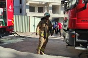 Son dakika haberi | Kartal'da inşaat halindeki iş merkezinde çıkan yangın söndürüldü