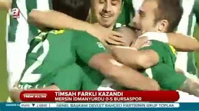 Mersin İdman Yurdu 0-5 Bursaspor 27.01.2015 - 2014-2015 Turkish Cup Group C Matchday 5