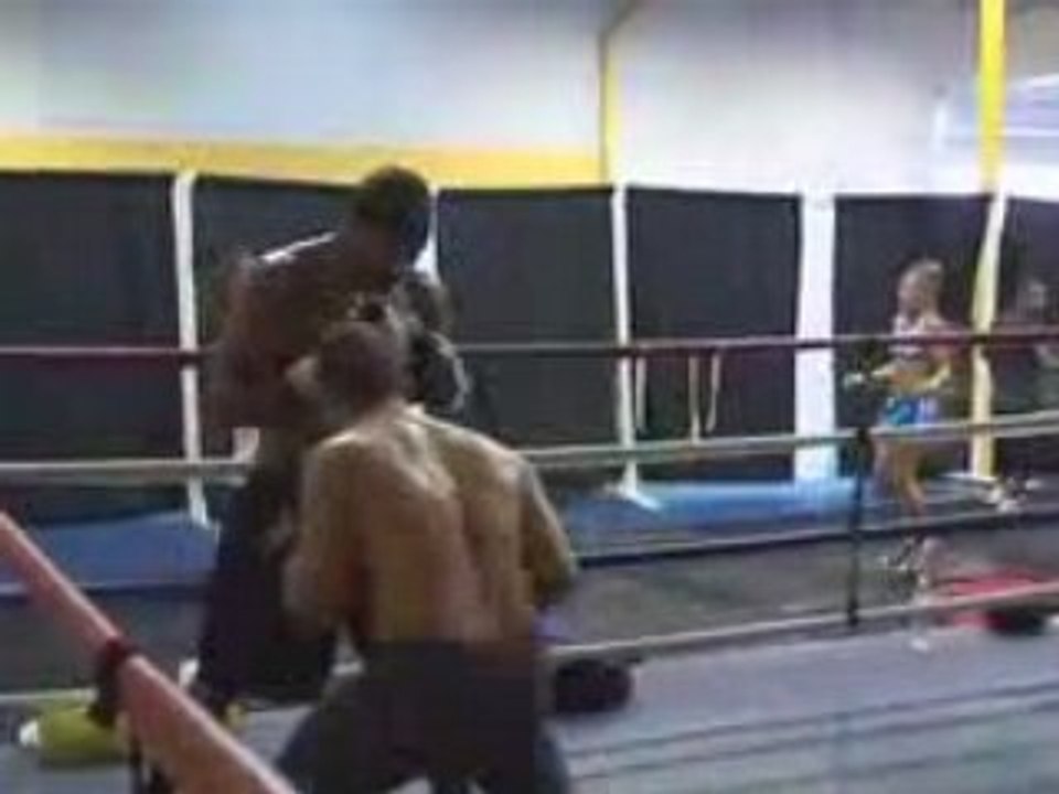 David Haye Rare training