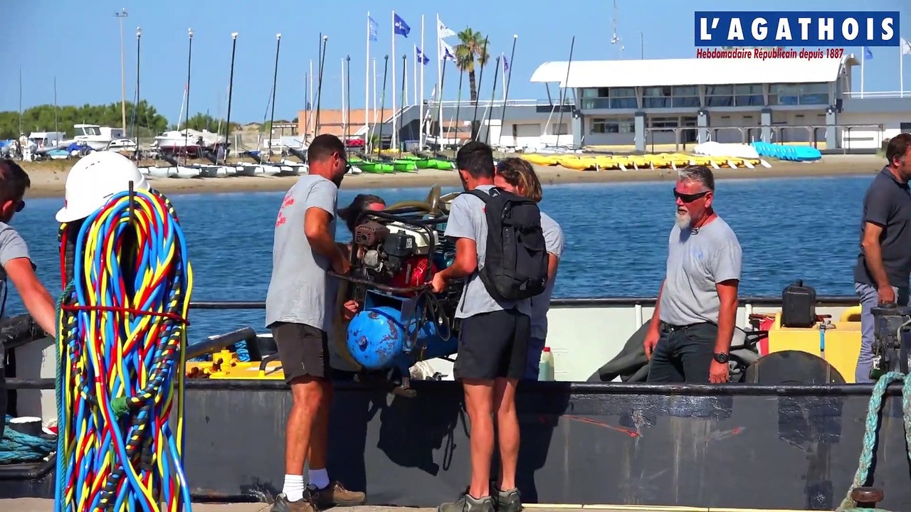 Les récifs artificiels 3D sont officiellement installés ! Au large du fort Brescou !
