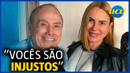 Esposa de Stênio Garcia se explica após vídeo polêmico