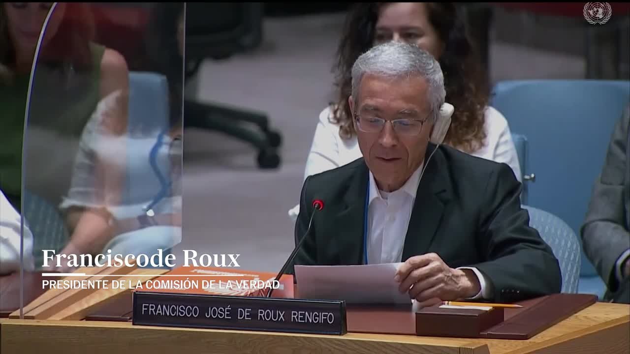 Intervención de Francisco de Roux en la presentación del Informe Final en Naciones Unidas