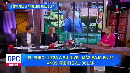 Euro llega a su nivel más bajo en 20 años frente al dólar