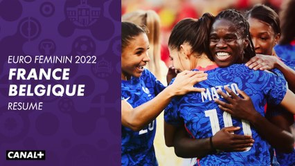 France / Belgique : Le résumé - Euro Féminin 2022