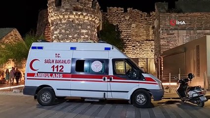 Bodrum Kalesi'nde şok ölüm