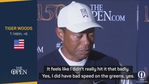 Tiger ready for a big Friday to make The Open cut