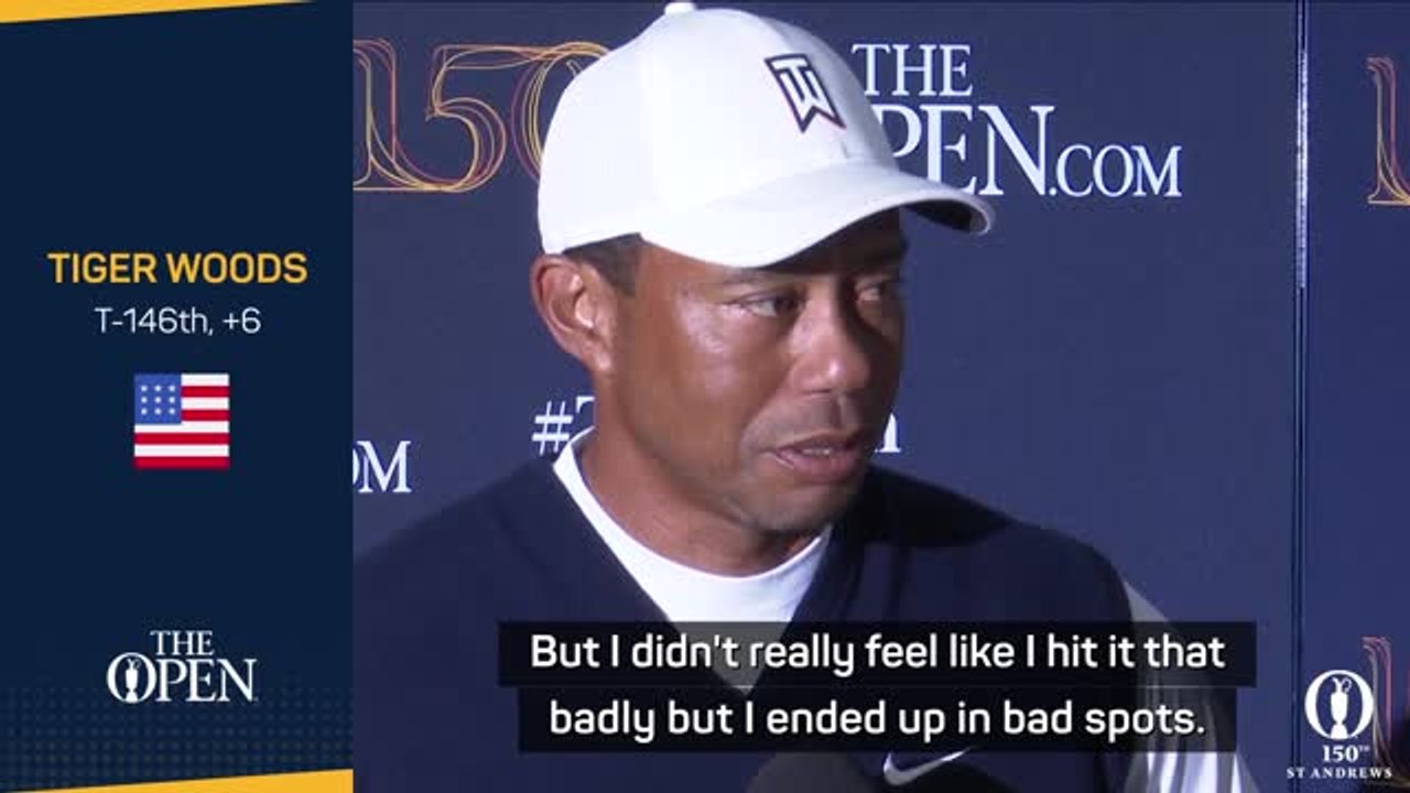 Tiger ready for a big Friday to make The Open cut