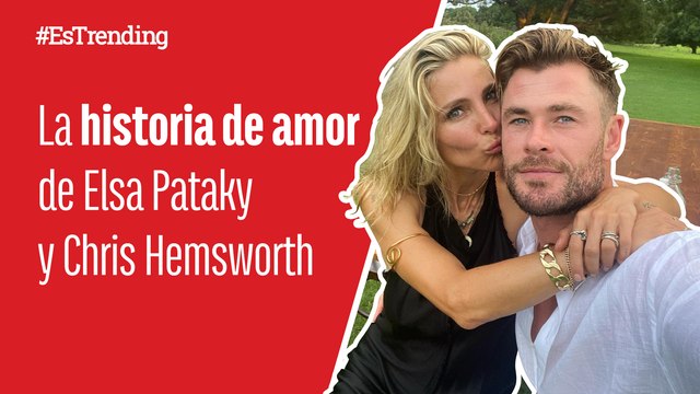 La romántica historia de amor de Elsa Pataky y Chris Hemsworth