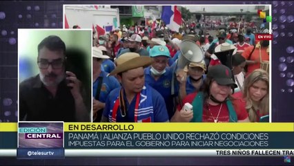 Panamá: Alianza Pueblo Unido rechazó condiciones del Gobierno para iniciar el diálogo